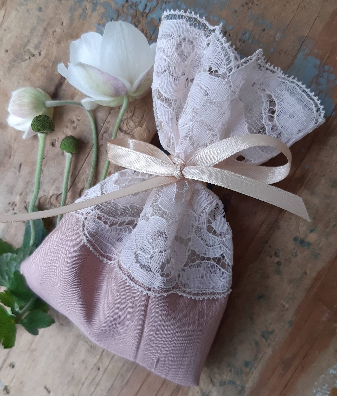 Italian favor bags lace favor bags small treat bags dusty Etsy