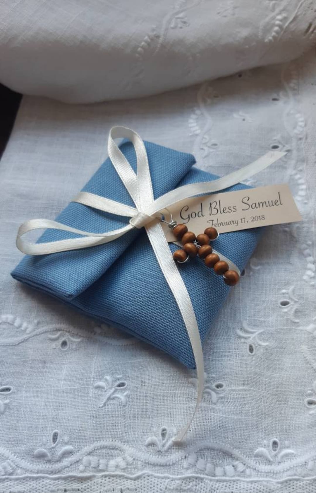 Italian Christening Favor Bags Bomboniera Bags Boy Baptism Etsy