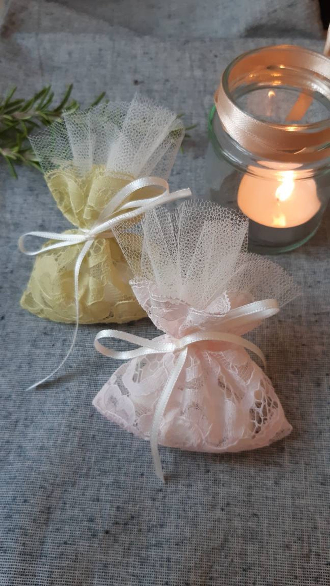 Lace Gift Bags Sugared Almonds Bags Italian Treat Bags SET Etsy