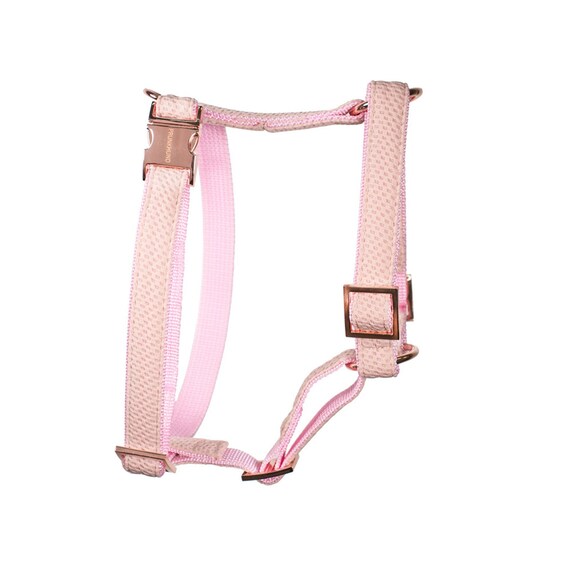 Stylish dog harness CANDY handmade blush dog harness Etsy