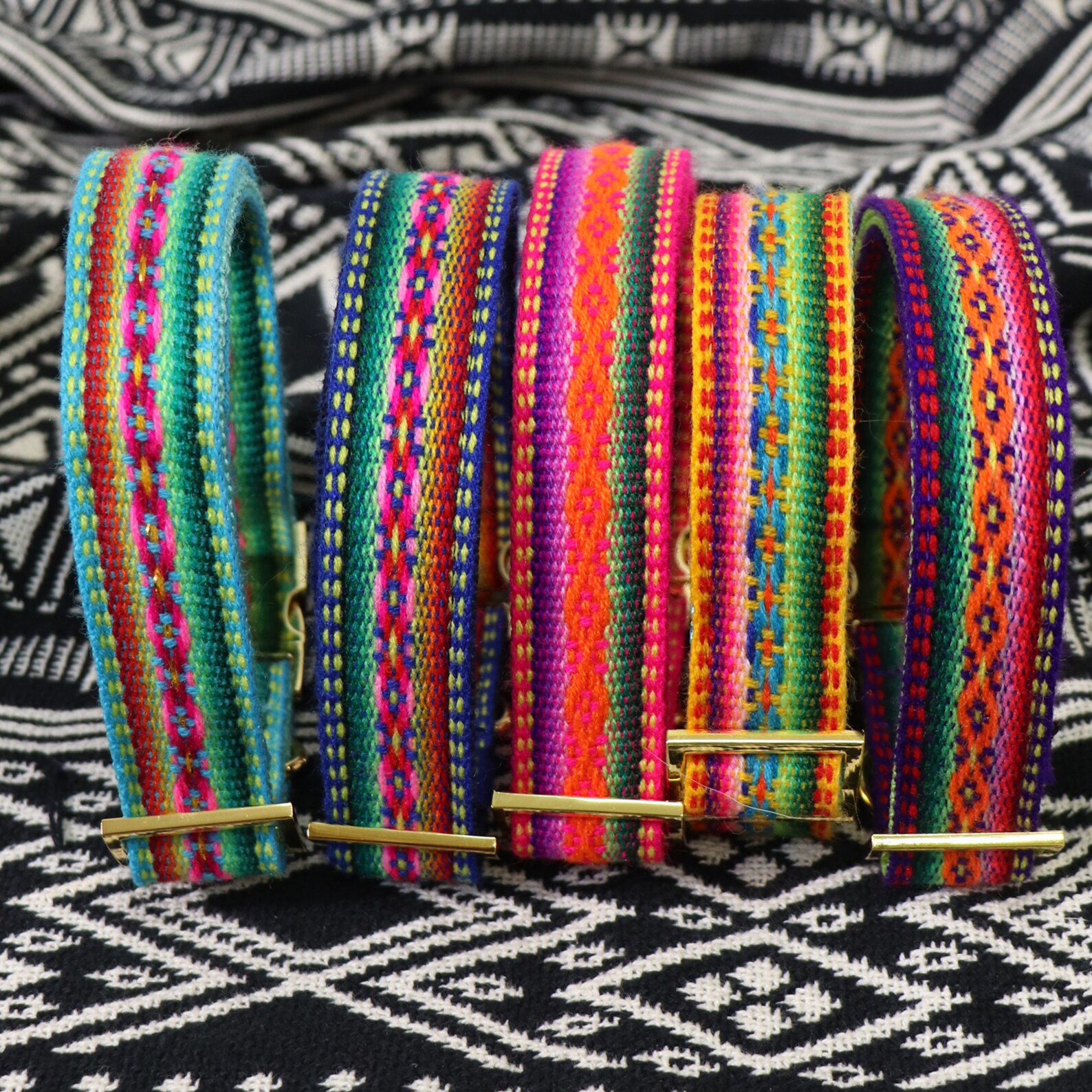 Halsband Hippie, 3 färger ass. main image 1