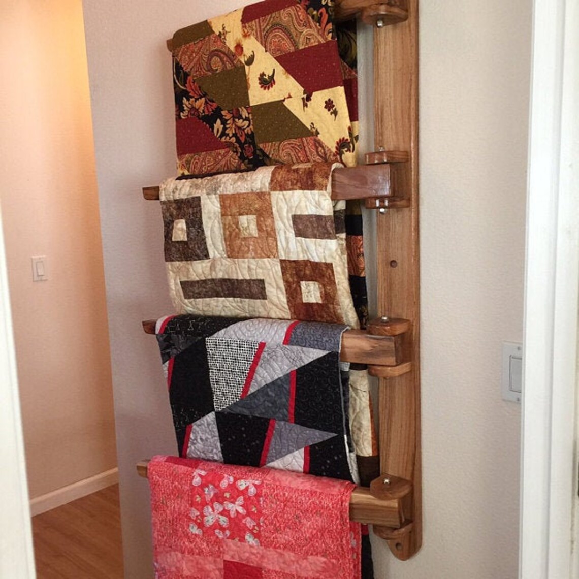 4 Swing Arm Quilt Rack Etsy