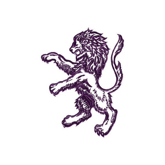 lion family crest tattoo