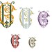 see more listings in the Two-Letter Monograms section