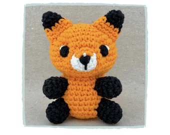 Crochet Fox Amigurumi Pattern: DIY Plush Toy (PDF Download)