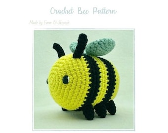 Bumble Bee Crochet Pattern, Amigurumi Bee (PDF Pattern)