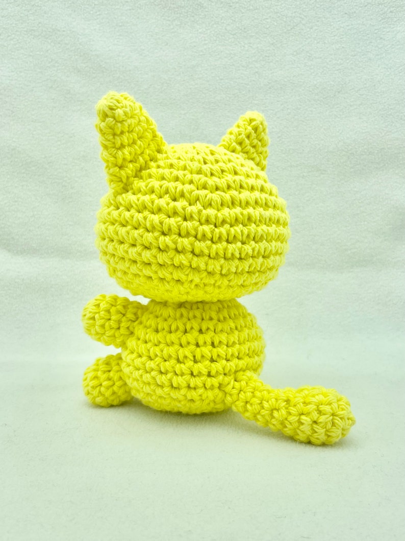 Eco Friendly Crochet Cat Kit Amigurumi Plush Pattern Etsy