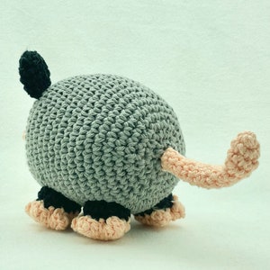 Crochet Possum Pattern, Amigurumi Possum Pattern, Stuffed Toy, DIY Possum Plush, PDF Digital Download Crochet Pattern image 3