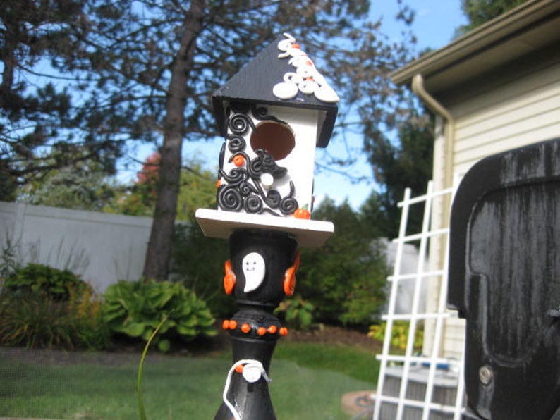 Halloween Birdhouse Etsy