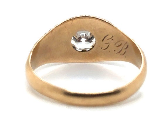 Victorian Diamond Ring 1 Carat IGI Certified 1ct … - image 6