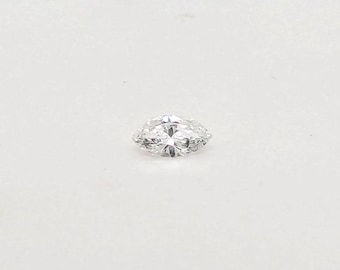 Mined Marquise Cut Loose Diamond 1/3 Carat .32ct D-E VVS2