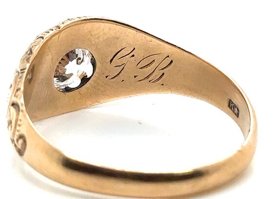 Victorian Diamond Ring 1 Carat IGI Certified 1ct … - image 5