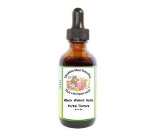 Black Walnut Hulls Herbal Tincture