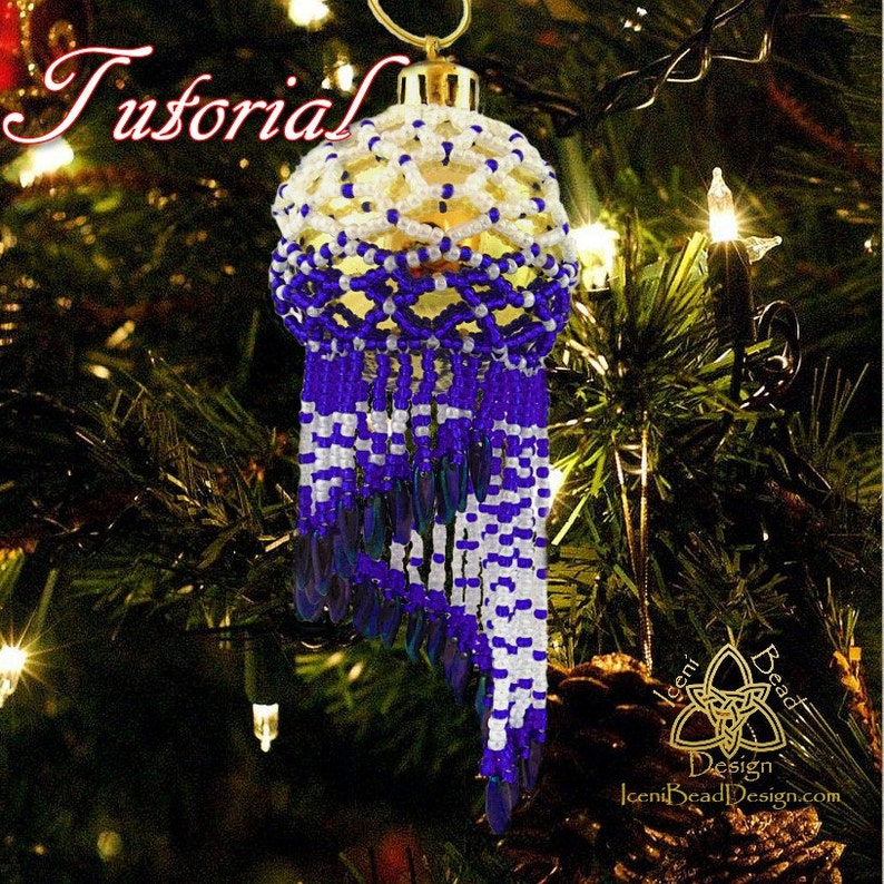 beading patterns for christmas ornament covers