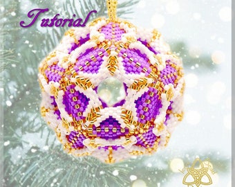Bead Pattern: Stardecahedron Ornament, pdf. tutorial. English only