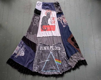 Artists Bohemian Skirt /  Handmade by Breathe-Again Clothing USA