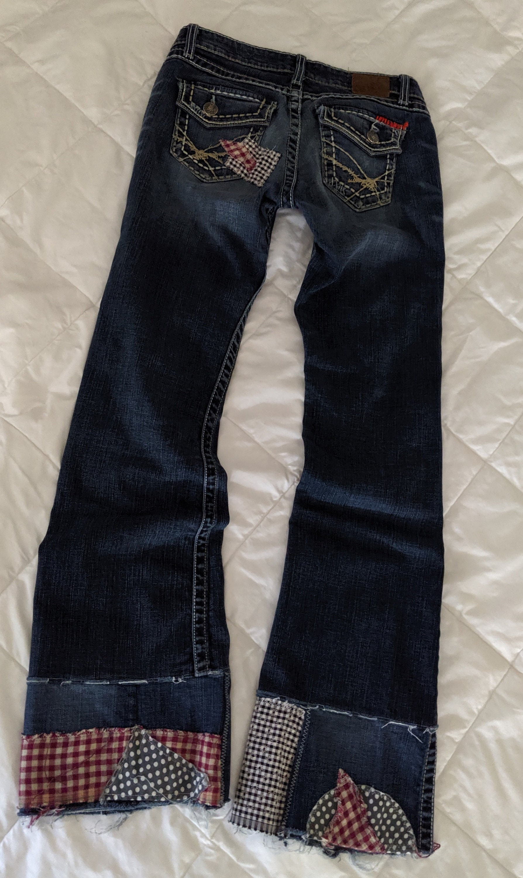 Recycled Jeans / Custom Handmade Jeans / by Breatheagain Etsy Canada