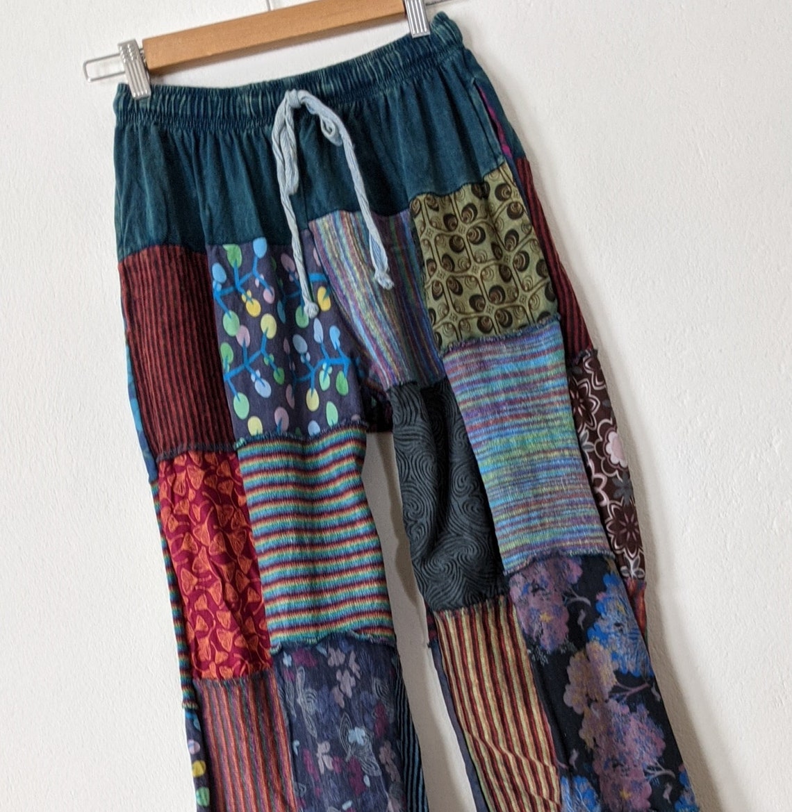 Himalayan NEPAL Patchwork Harem Pants / Unisex Etsy