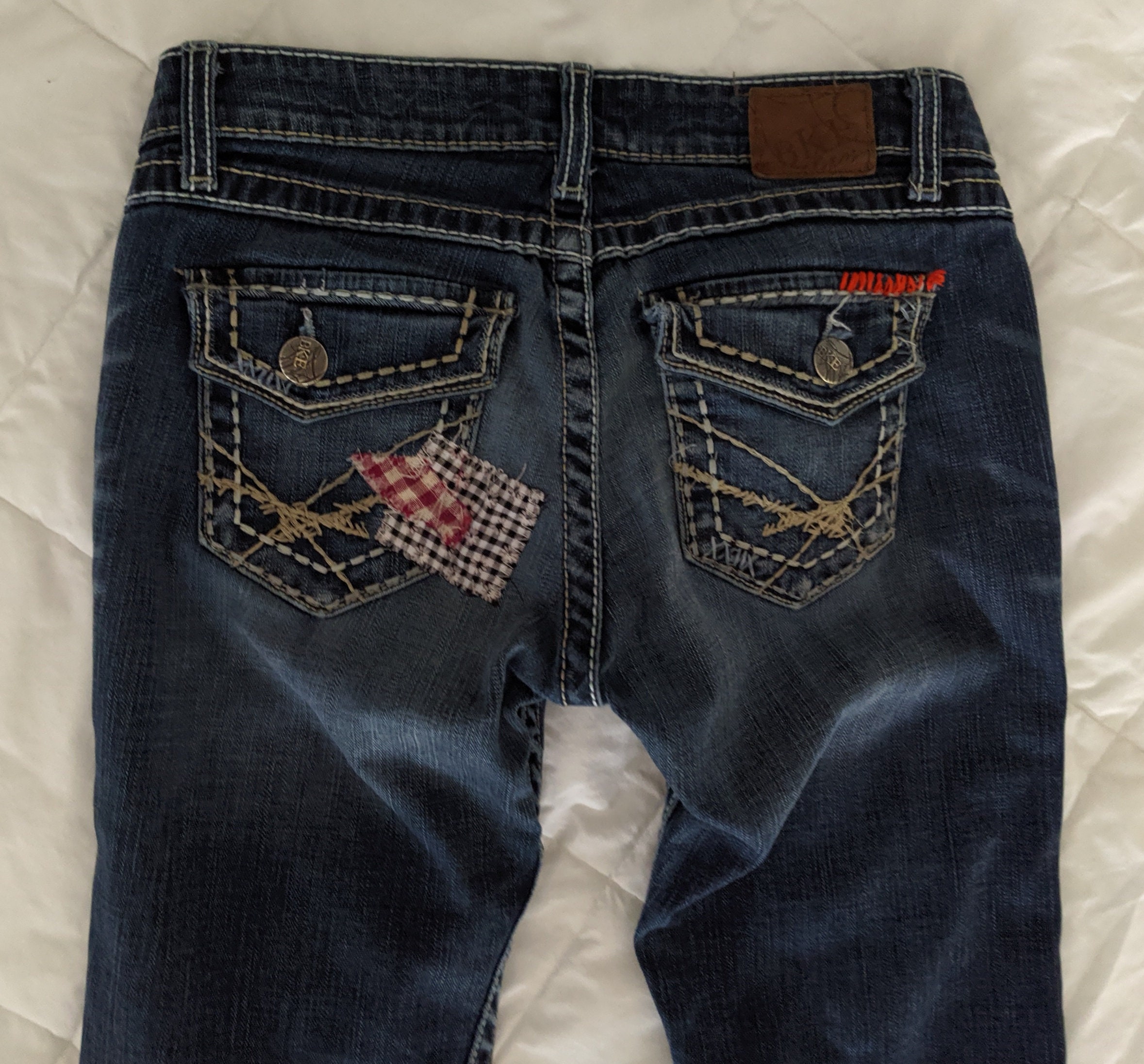Recycled Jeans / Custom Handmade Jeans / by Breathe-again - Etsy Canada