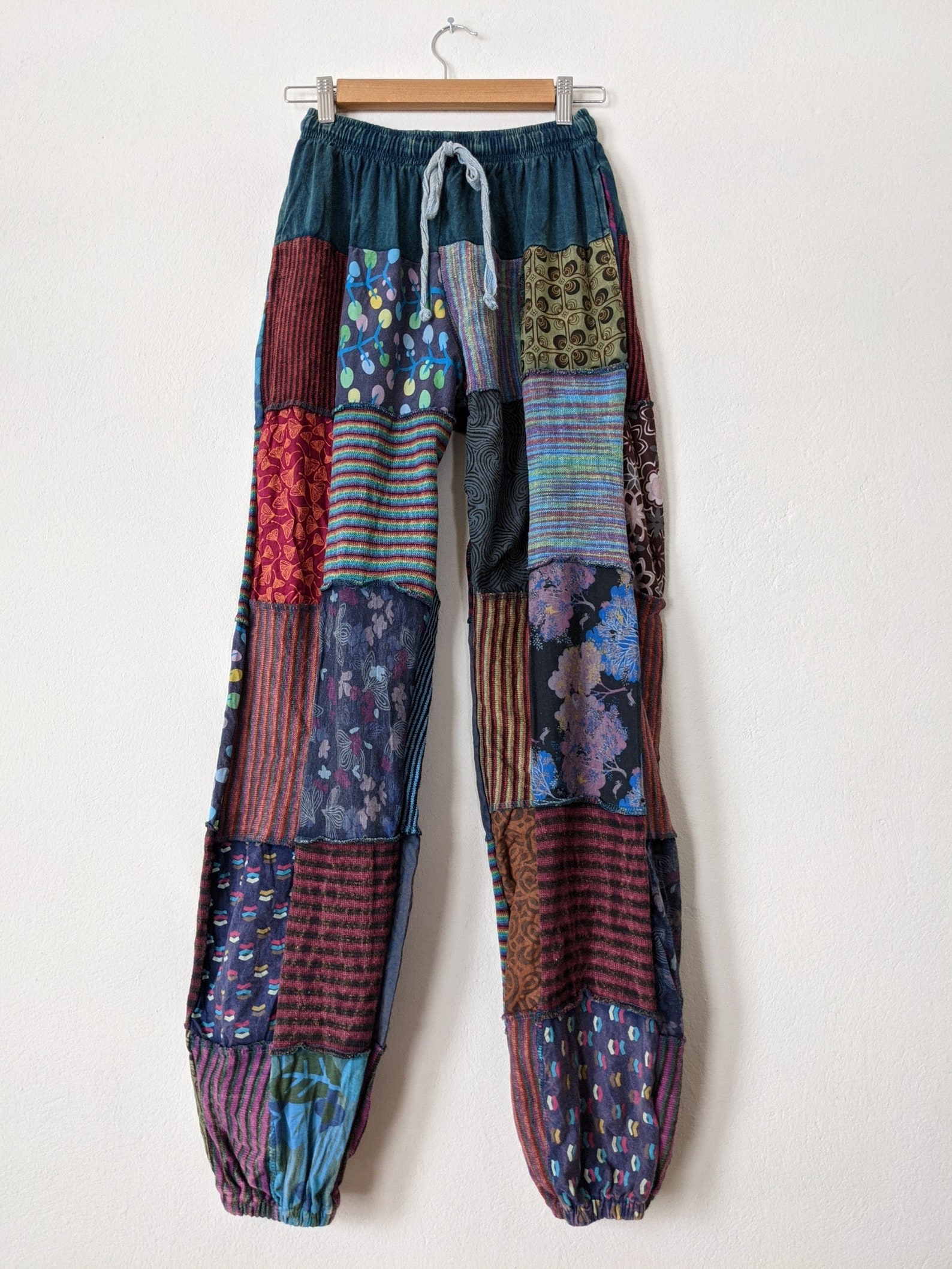 SALE nepal Patchwork Harem Pants / Unisex Pants Etsy