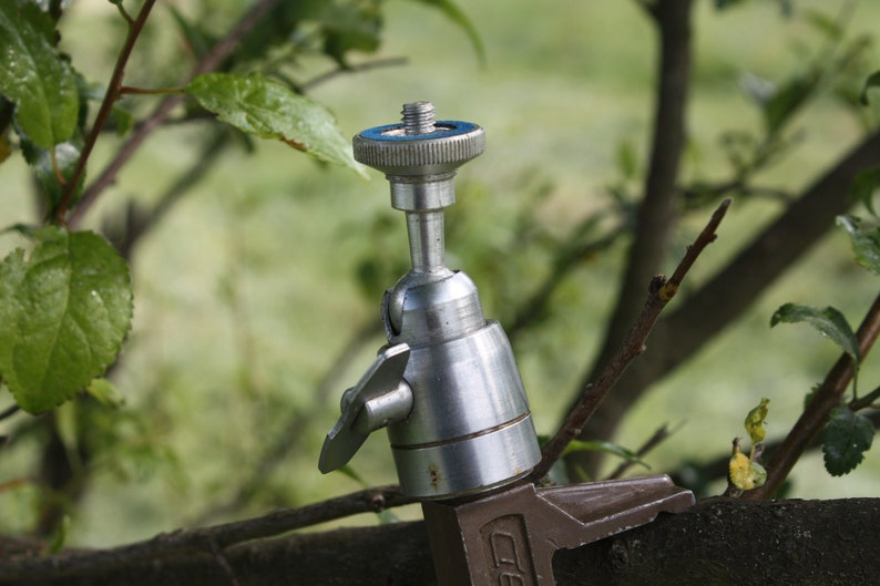 Retro steampunk Vintage Soviet Universal Tripod holder for the camera USSR For photo video camera for Decor 6mm and 9mm thread