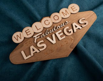 Las Vegas Wall Decor – Retro American Route 66 Style
