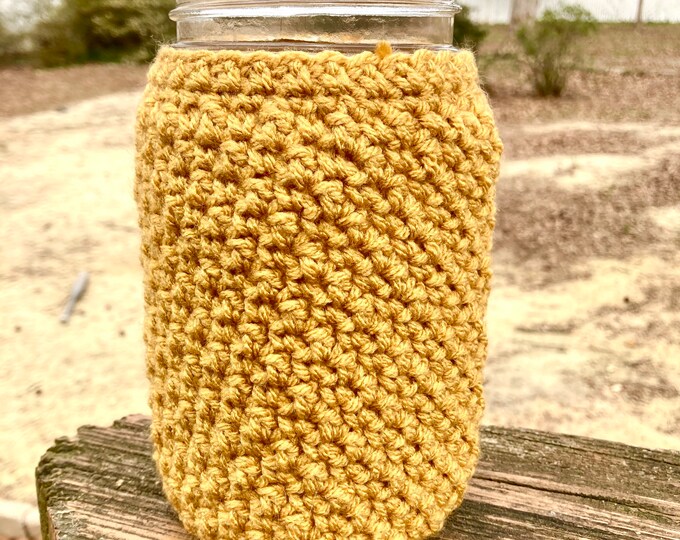 Jar Cozy Mason Jar Cozy Mason Jar Sleeve Gift for Etsy