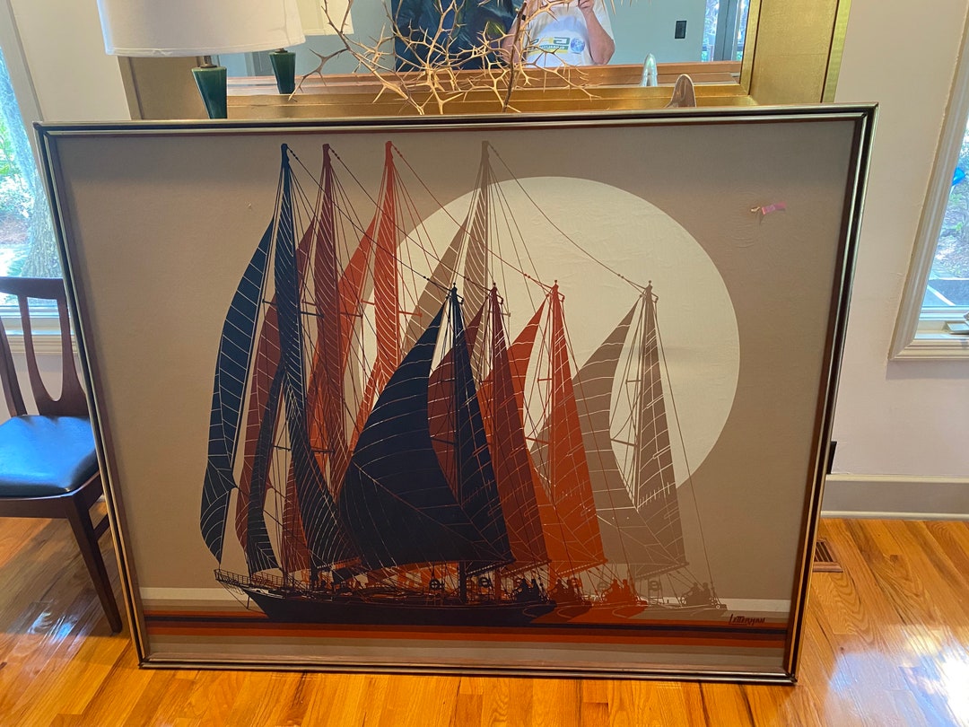 letterman sailboat painting