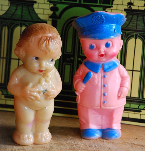 vintage rubber baby dolls