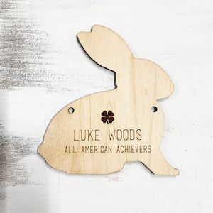 Rabbit Pen Stall Sign | 4H Barn Stall Sign | Rabbit | Chicken | Personalized Name Sign for 4H Stall