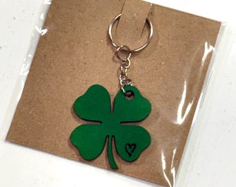 4H Buyer Gift | 4H Clover Advisor Gift | Thank You Gift | 4H Keychain | 4H Bag Charm | Steer | Goat | Sheep | Chicken | Rabbit | Car Charm