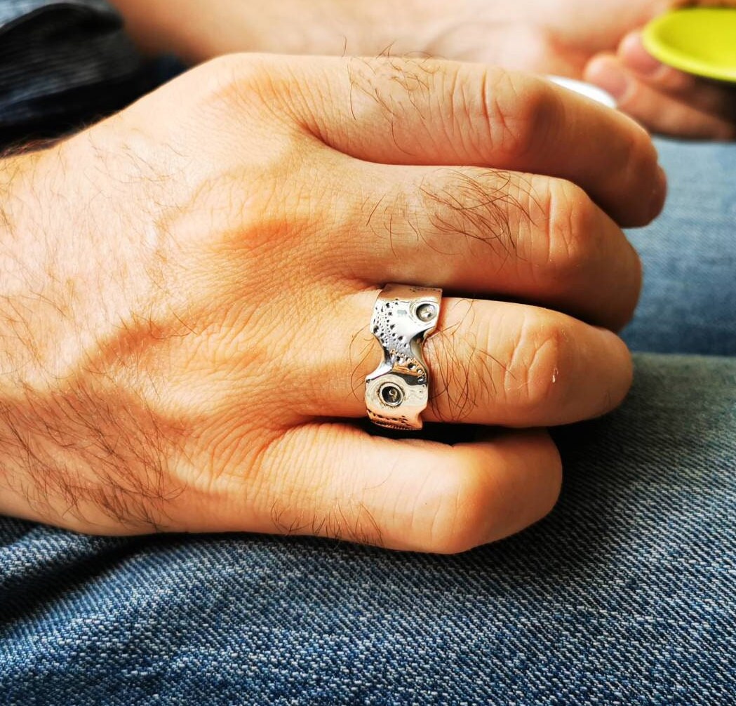 Bague homme jonc hotsell