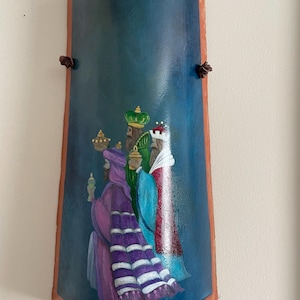 Los Reyes Magos Puerto Rico, Three Kings Painting  Painting - Wall Hanging Large