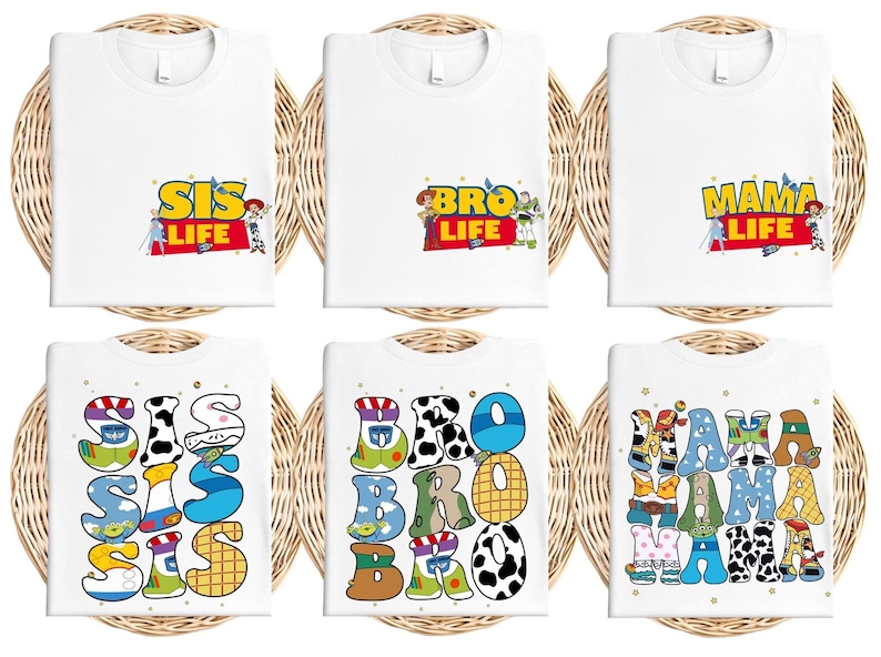 Toy Story Family Matching Shirt, Disney Trip Tee, Buzz Lightyear Woody Sweatshirt image 5