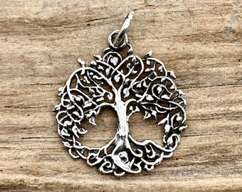 Sterling Silver Tree of Life Pendant