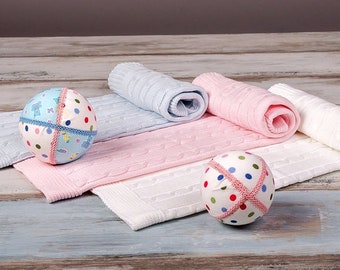 Babydecke - rosa, OEKO-TEX®, Sommerdecke