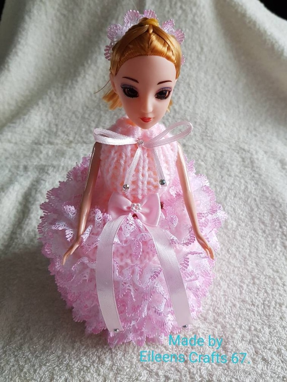 frilly toilet roll cover