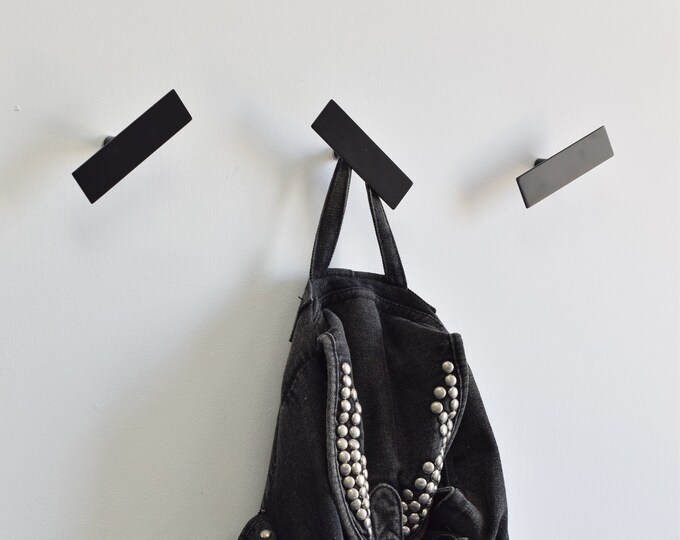 Japandi, Modern Wall Hooks, Strip Line Wall Hook, Scandinavian Wall