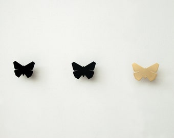 Butterfly Jewellery Organizer , Wall Hooks, Origami Wall Decor, Modern Hook, Jewelry Hanger