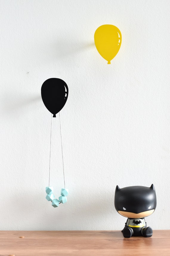Balloon Wall Hook Balloons Wall Decor Nursery Wall Hangers Kids Coat Hanger Etsy