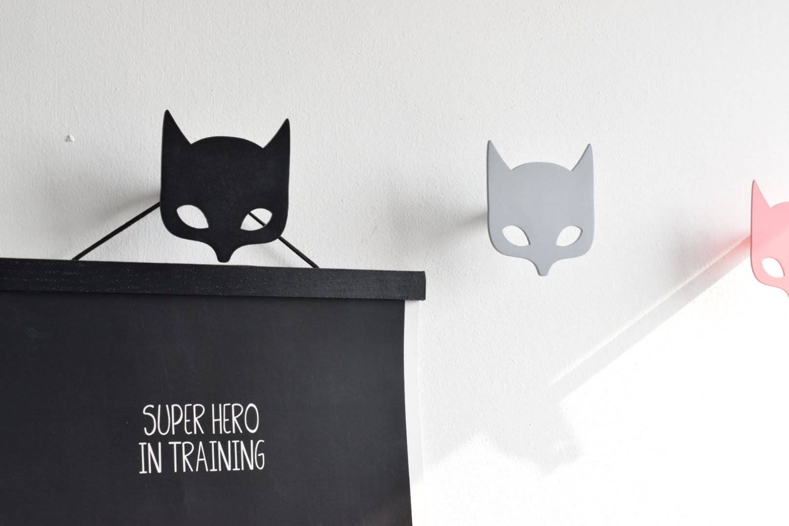 Crochets de Mur Filles, Crochet Moderne Mur, Pendaison Chat, Décor Femme Renard