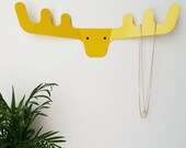 Antler Coat Rack, Deer Wall Hook, Jewelry Hanger, Modern Decor, Faux Deer Antler Scandinavian