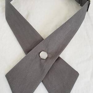 Dark Gray Cross Tie