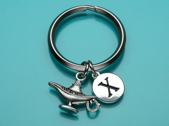 Aladdin's Lamp Keychain, Magic Lantern Keychain, Genie Lamp