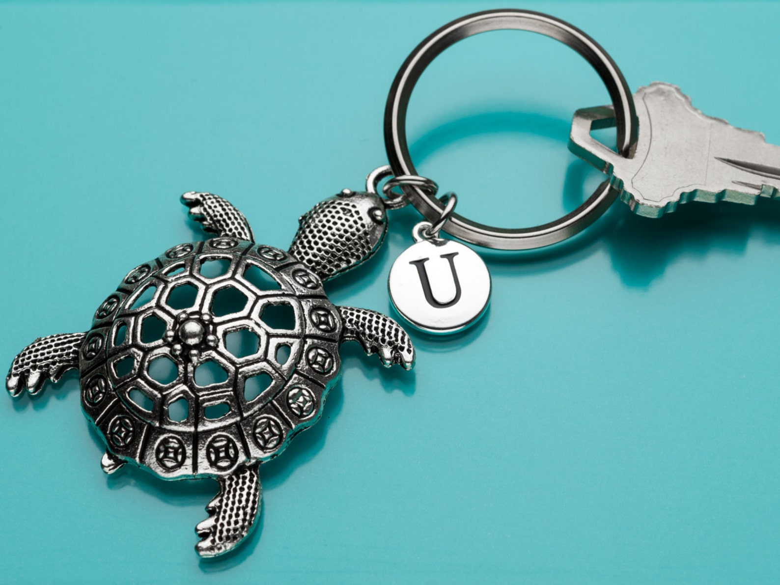 lego turtle keyring