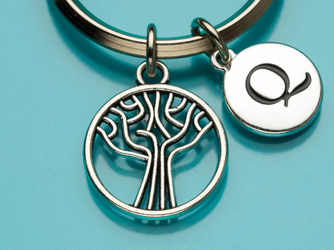 Tree of Life Keychain Tree of Life Key Ring Etz Ha Chaim Etsy