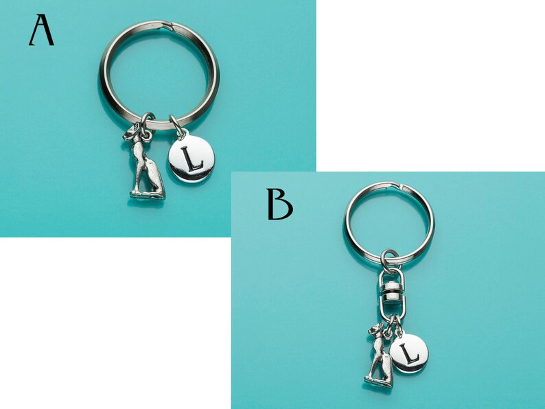 Egyptian Cat Keychain Egyptian Cat Key Ring Cat Keychain Etsy