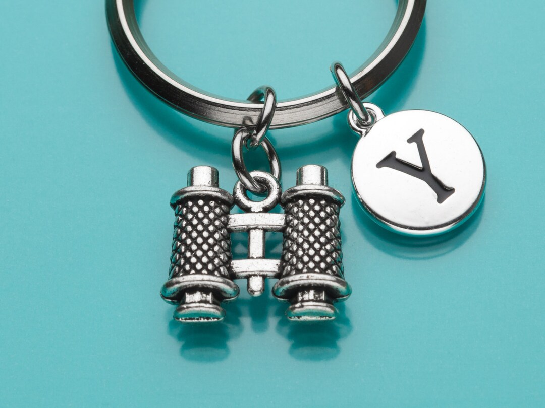 Binoculars Keychain, Binoculars Key Ring, Bird Watching, Opera Glasses