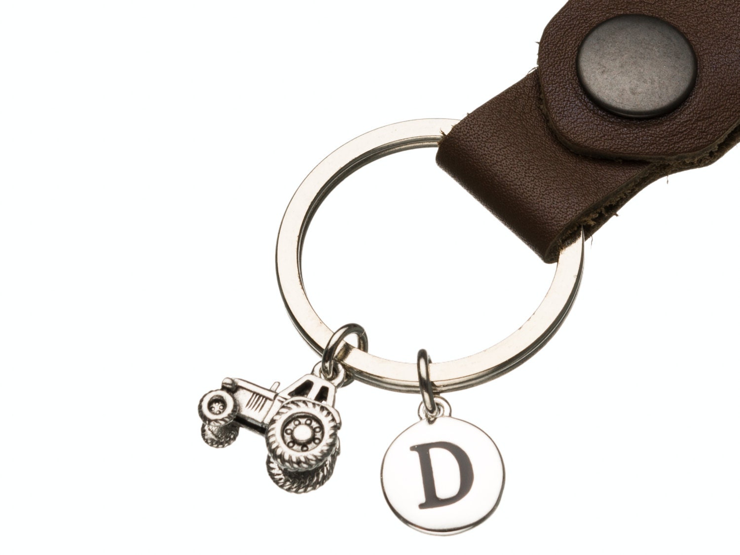 Tractor Keychain Tractor Key Ring Farm Equipment Etsy