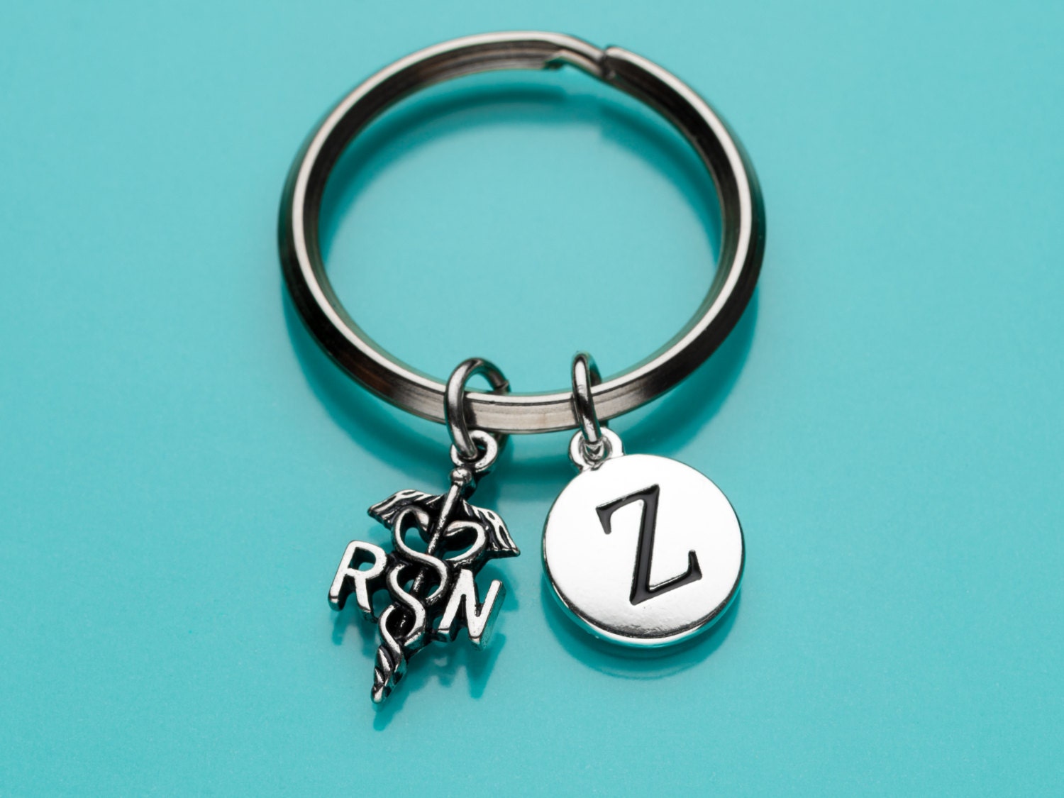 FUSTMW Nurse Gift Nurse Keychain RN Charm Nursing Graduation